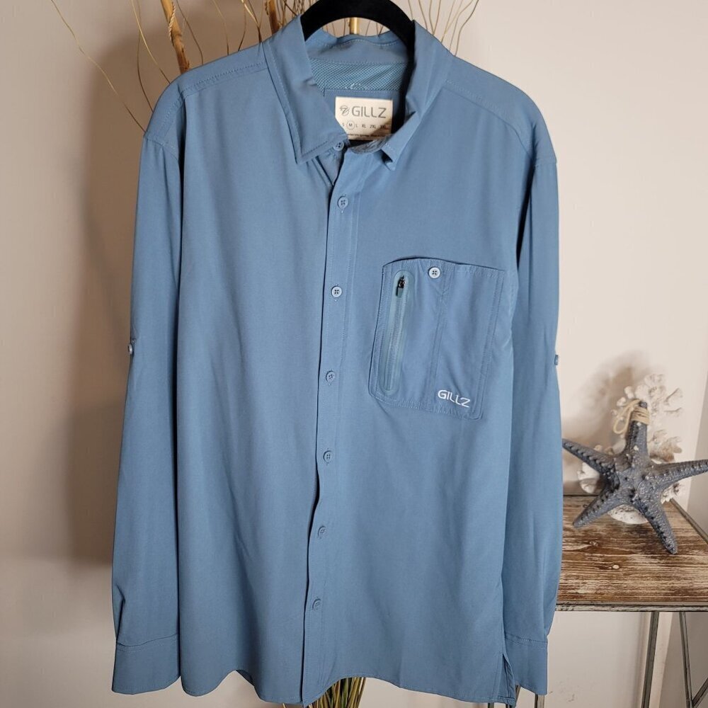 Gillz Button‎ Up Mens Medium
